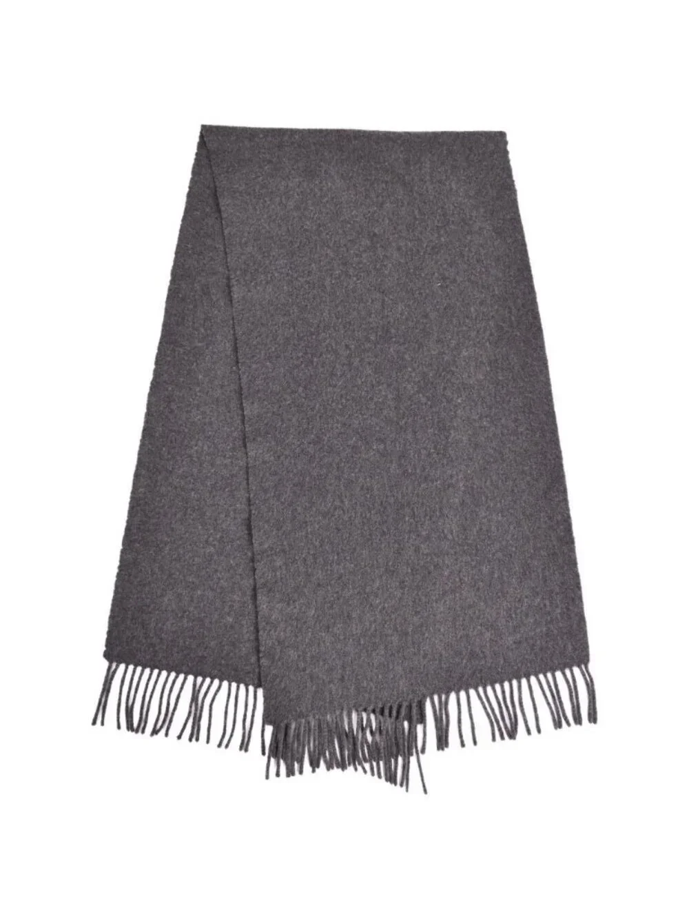 Hermes Scarf Shawl Fringe Cashmere